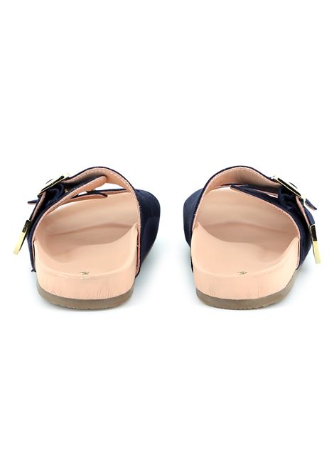 Sandali slides in suede CHLOE' KIDS | C20513859